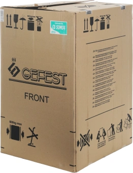 Плита Газовая Gefest CG 50M04 K73 белый (металлическая крышка) реш.чугун - купить недорого с доставкой в интернет-магазине