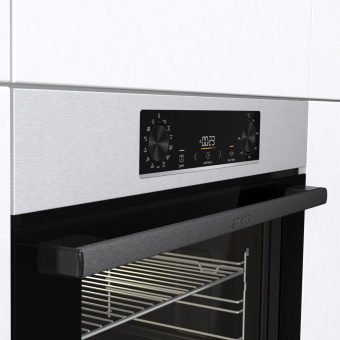 Духовой шкаф Электрический Gorenje BOSB6737E06X нержавеющая сталь/черный - купить недорого с доставкой в интернет-магазине