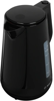 Чайник электрический Bosch TWK1M123 1.7л. 2400Вт черный корпус: пластик - купить недорого с доставкой в интернет-магазине