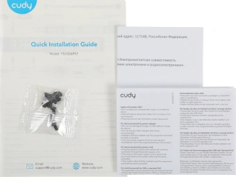 Коммутатор Cudy FS1026PS1 (L2) 24x100Мбит/с 2x1Гбит/с 1SFP 24PoE 24PoE+ 300W неуправляемый - купить недорого с доставкой в интернет-магазине