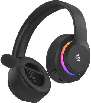 Наушники с микрофоном A4Tech Bloody GR520 черный мониторные BT/Radio оголовье - купить недорого с доставкой в интернет-магазине