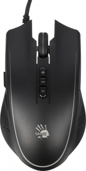 Мышь A4Tech Bloody Q81 Curve черный оптическая 3200dpi USB 7but (Q81) - купить недорого с доставкой в интернет-магазине