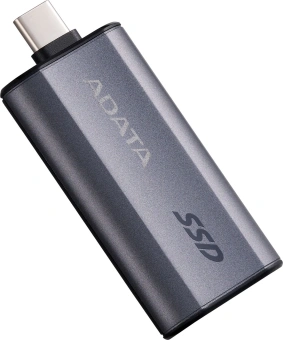 Накопитель SSD A-Data USB3.2 Gen2 2TB SC750-2000G-CCBK SC750 серый - купить недорого с доставкой в интернет-магазине