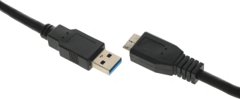 Кабель Buro MK30-AM-1.5 micro USB 3.0 B (m) USB A(m) 1.5м черный - купить недорого с доставкой в интернет-магазине