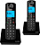 Р/Телефон Dect Alcatel S230 DUO RU черный (труб. в компл.:2шт) АОН