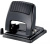 Дырокол Kw-Trio 09665BLACK макс.:30лист. металл черный отв.:2 с линейкой - купить недорого с доставкой в интернет-магазине