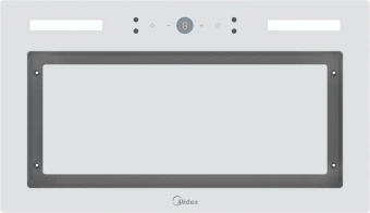 Вытяжка встраиваемая Midea MH60I530GW белый управление: сенсорное (1 мотор) - купить недорого с доставкой в интернет-магазине