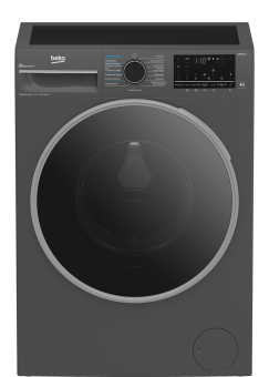 Стиральная машина Beko B3DFR57H22A класс: A загр.фронтальная макс.:7.5кг антрацит - купить недорого с доставкой в интернет-магазине