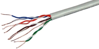Кабель сетевой Premier 23-115 305 UTP 4 пары cat.5E solid CCA 305м серый - купить недорого с доставкой в интернет-магазине