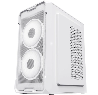 Корпус Оклик OCC-MN302F белый без БП mATX 1xUSB2.0 1xUSB3.0 audio - купить недорого с доставкой в интернет-магазине