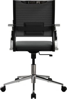 Кресло Метта Sit Air 24/7 M4-281K - Italy (M09.B23.G18.W01) черный сиденье черный сетка/ткань крестов. хром - купить недорого с доставкой в интернет-магазине
