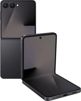 Смартфон Samsung SM-F766B Galaxy Flip7 256Gb 12Gb черный раскладной 3G 4G 1Sim 6.9" 1080x2520 Android 16 50Mpix 802.11 a/b/g/n/ac/ax/be NFC GPS GSM900/1800 GSM1900 Protect - купить недорого с доставкой в интернет-магазине