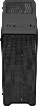 Корпус Aerocool Ore Saturn FRGB-G-BK-v1 черный без БП ATX 3x120mm 2xUSB2.0 1xUSB3.0 audio CardReader bott PSU - купить недорого с доставкой в интернет-магазине