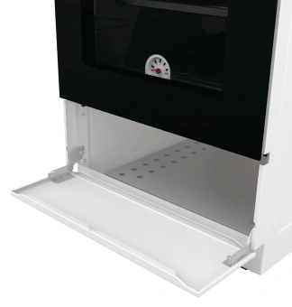Плита Газовая Gorenje GG5A12WH белый (без крышки) реш.сталь - купить недорого с доставкой в интернет-магазине