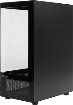 Корпус Formula Crystal Z1 черный без БП ATX 3x120mm 2xUSB2.0 1xUSB3.0 audio bott PSU - купить недорого с доставкой в интернет-магазине