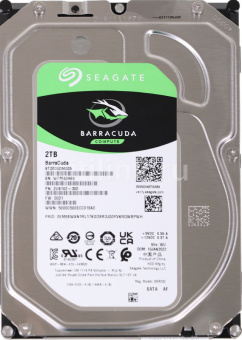 Жесткий диск Seagate SATA-III 2TB ST2000DM005 Desktop Barracuda (5400rpm) 256Mb 3.5" - купить недорого с доставкой в интернет-магазине