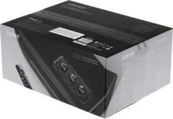 Колонки Edifier D12 2.0 черный/черный 70Вт BT - купить недорого с доставкой в интернет-магазине