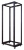 Стойка двухрамная Lanmaster TWT-RACK2-42U-ADJ 42U 480ммX560мм 1000кг черный - купить недорого с доставкой в интернет-магазине