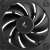 Вентилятор для корпуса Deepcool FD12 120х120x25 черный 4-pin 27.6дБ (R-FD12-BKNPN1-G) Ret - купить недорого с доставкой в интернет-магазине