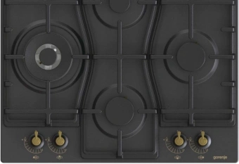 Газовая варочная поверхность Gorenje GW6D42CLB черный - купить недорого с доставкой в интернет-магазине