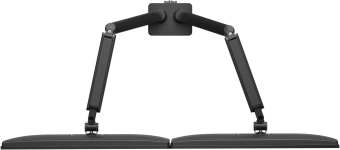 Кронштейн для мониторов Cactus CS-VM-MG-82-BK черный/белый 17"-32" макс.9кг настольный поворот и наклон - купить недорого с доставкой в интернет-магазине