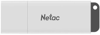 Флеш Диск Netac 128GB U185 NT03U185N-128G-20WH USB2.0 белый - купить недорого с доставкой в интернет-магазине