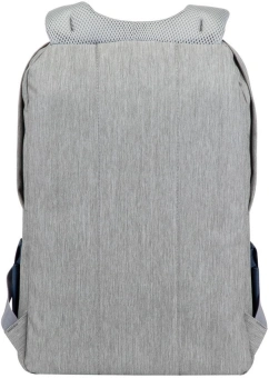 Рюкзак для ноутбука 17.3" Riva 7567 серый/темно-синий полиэстер (7567 GREY/DARK BLUE) - купить недорого с доставкой в интернет-магазине