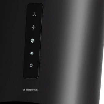 Вытяжка каминная Maunfeld Vega 39 Wall Sensor LED черный управление: сенсорное (1 мотор) - купить недорого с доставкой в интернет-магазине