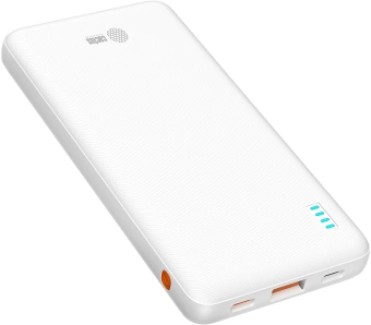 Мобильный аккумулятор Cactus CS-PBFSBA-10000 10000mAh 4.5A USB-A/2xUSB-C белый - купить недорого с доставкой в интернет-магазине
