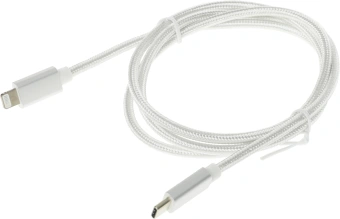 Кабель Cactus CS-LG.USB.C-1 USB Type-C (m)-Lightning (m) 1м белый блистер - купить недорого с доставкой в интернет-магазине