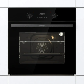 Духовой шкаф Электрический Gorenje BO6635E01BG черный - купить недорого с доставкой в интернет-магазине