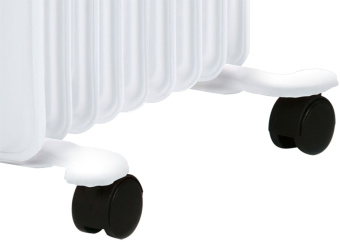Радиатор масляный Ballu Classic BOH/CL-07WRN 1500Вт белый/черный - купить недорого с доставкой в интернет-магазине