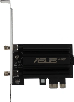 Сетевой адаптер Wi-Fi + Bluetooth Asus PCE-AXE59BT AXE5400 PCI Express x1 2ант. - купить недорого с доставкой в интернет-магазине