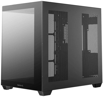 Корпус Deepcool CG530 черный без БП ATX 10x120mm 4x140mm 1xUSB2.0 2xUSB3.0 audio bott PSU - купить недорого с доставкой в интернет-магазине