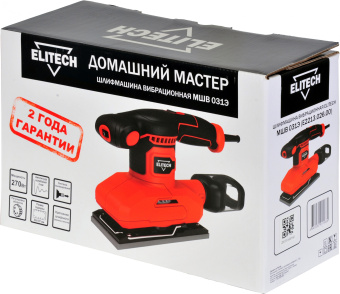 Вибро шлифовальная машина Elitech МШВ 031Э 300Вт (E2213.026.00) - купить недорого с доставкой в интернет-магазине