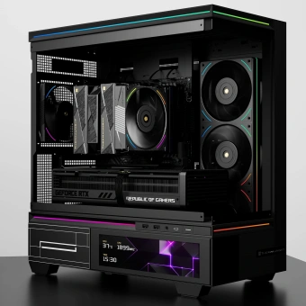 Устройство охлаждения(кулер) Thermalright Royal Pretor 130 Ultra Soc-AM5/AM4/1200/1700/1851 черный 4-pin 29.4dB Al+Cu Ret (RP130-ULTRA-BL) - купить недорого с доставкой в интернет-магазине