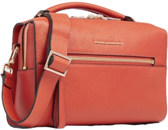 Сумка женская Piquadro Patricia BD6954W140/AR коралловая натур.кожа - купить недорого с доставкой в интернет-магазине