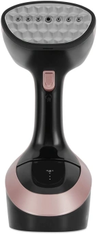 Отпариватель ручной Hyundai H-HS02127 1650Вт черный/розовый - купить недорого с доставкой в интернет-магазине