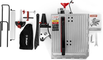 Торцовочная пила Зубр ЗПТК-255-1800 1800Вт 4500об/мин d=250мм - купить недорого с доставкой в интернет-магазине