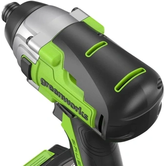 Винтоверт Greenworks GD24ID3 аккум. патрон:шестигр.1/4" (3802807CUB) - купить недорого с доставкой в интернет-магазине