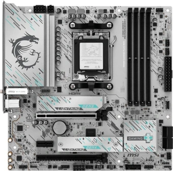 Материнская плата MSI B850M GAMING PLUS WIFI SocketAM5 AMD B850 4xDDR5 mATX AC`97 8ch(7.1) 5Gigabit RAID+HDMI+DP - купить недорого с доставкой в интернет-магазине
