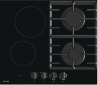 Газовая варочная поверхность Gorenje GCE691BSC черный - купить недорого с доставкой в интернет-магазине