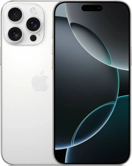 Смартфон Apple A3295 iPhone 16 Pro Max 256Gb белый титан моноблок 3G 4G 1Sim 6.9" 1320x2868 iOS 18 48Mpix 802.11 a/b/g/n/ac/ax/be NFC GPS Protect - купить недорого с доставкой в интернет-магазине