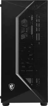 Корпус MSI MAG Vampiric 100R черный без БП ATX 4x120mm 2x140mm 2xUSB2.0 1xUSB3.0 audio bott PSU - купить недорого с доставкой в интернет-магазине