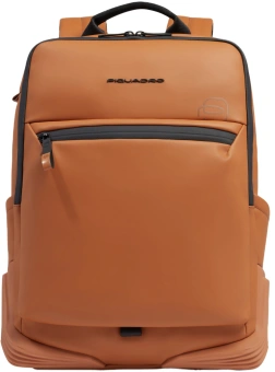 Рюкзак мужской Piquadro Corner 2.0 CA6465C2OW/CU оранжевый полиуретан - купить недорого с доставкой в интернет-магазине
