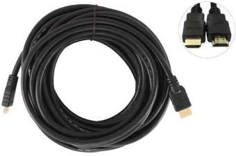Кабель соединительный аудио-видео Premier 5-815 HDMI (m)/HDMI (m) 15м. позолоч.конт. черный (5-815 15.0) - купить недорого с доставкой в интернет-магазине