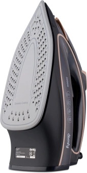 Утюг Domfy DSC-EI901 3000Вт черный/золотистый - купить недорого с доставкой в интернет-магазине
