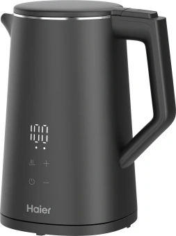 Чайник электрический Haier HK-503 1.7л. 2200Вт черный корпус: пластик (FM04WQD00RU) - купить недорого с доставкой в интернет-магазине
