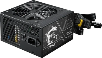 Блок питания MSI ATX 750W MAG A750BN PCIE5 II 80+ bronze (20+4pin) APFC 120mm fan 3xSATA RTL - купить недорого с доставкой в интернет-магазине