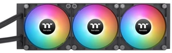Система водяного охлаждения Thermaltake TH360 V2 Ultra ARGB Soc-AM5/AM4/1200/1700/1851 черный 4-pin 25.8dB Al+Cu LCD Ret (CL-W384-PL12SW-A) - купить недорого с доставкой в интернет-магазине